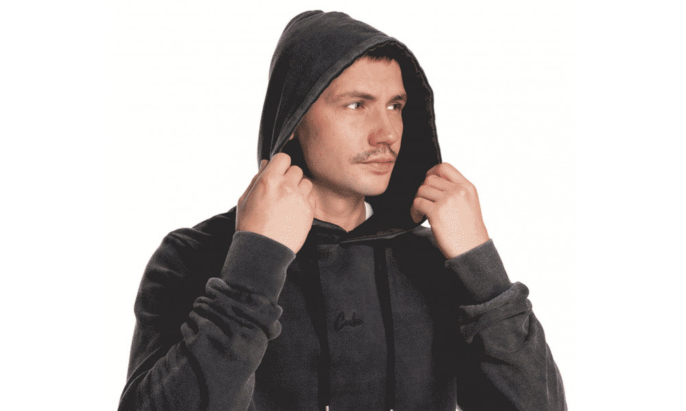 Džemperis ar kapuci Cube Organic Roots washed grey - 2