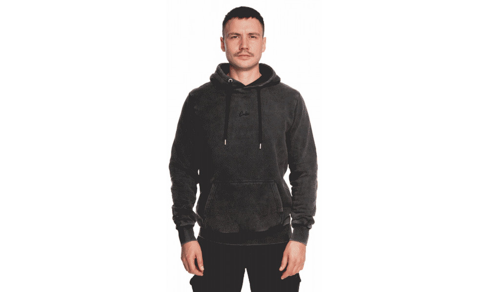 Džemperis ar kapuci Cube Organic Roots washed grey - 5