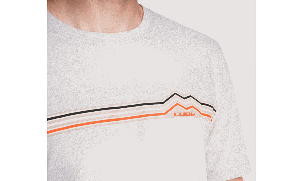 T-krekls Cube Organic Fichtelmountains Classic grey - 3