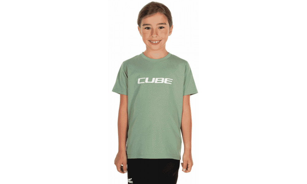 T-krekls Cube Organic Rookie Logo green - 3