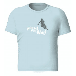 T-krekls Cube Organic Rookie Shred blue