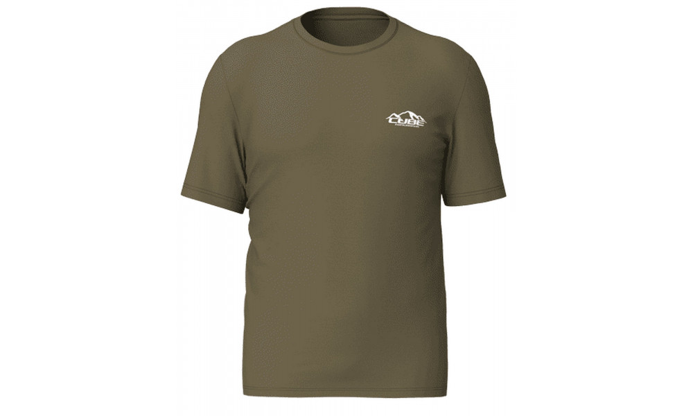 T-krekls Cube Organic Sunrise olive - 1