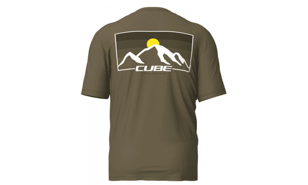 T-krekls Cube Organic Sunrise olive - 6