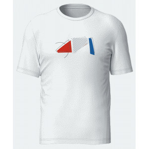 T-krekls Cube Organic Teamline Cubeism white