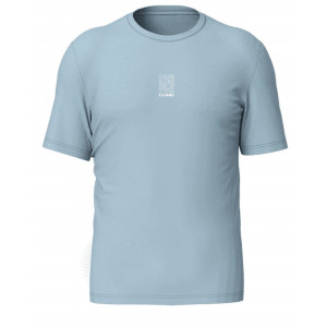 T-krekls Cube Organic Topography blue