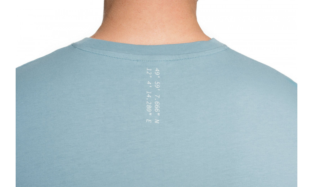 T-krekls Cube Organic Topography blue - 2