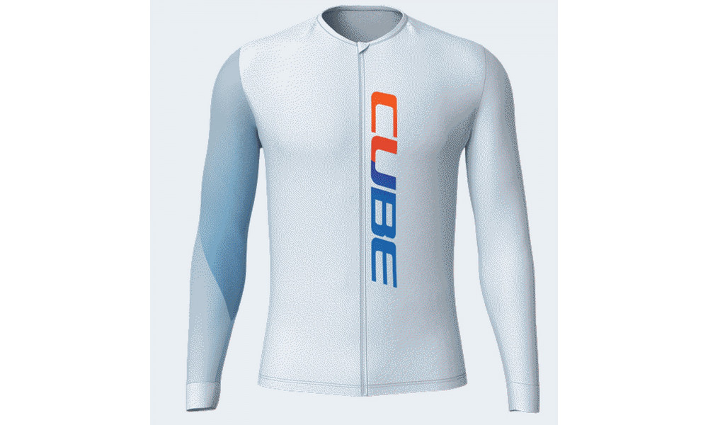 Velos krekls Cube UV-Protection Teamline Road/XC L/S blue 