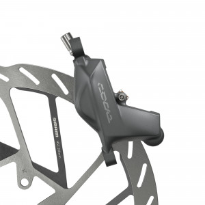 Disku bremžu suports SRAM Code C1 4-piston hydraulic post mount bronze