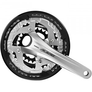 Priekšējie zobratu blok Shimano ALIVIO FC-T4060 175MM 9-speed silver