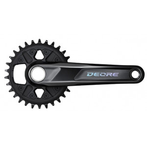 Priekšējie zobratu bloks Shimano DEORE FC-M6100-1 175mm 1x12-speed