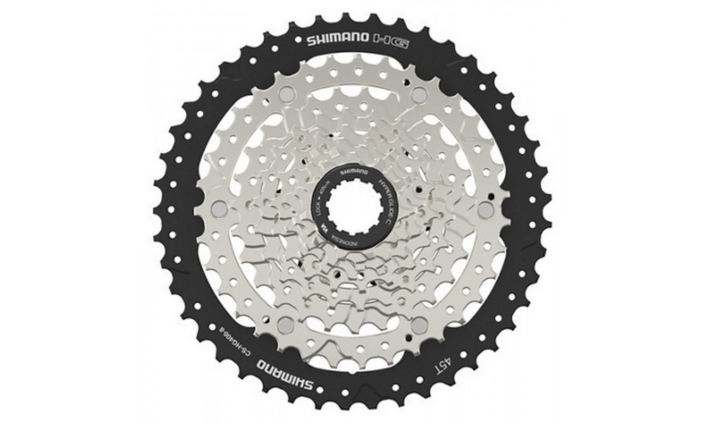 Aizmugurējie zobratu bloks Shimano ACERA CS-HG400-8 8-speed - 2