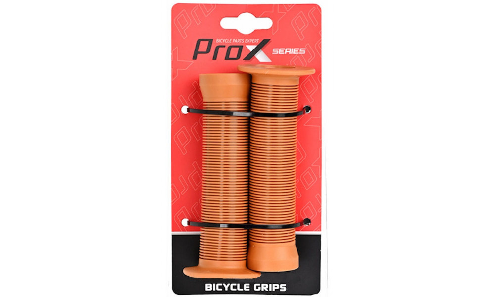 Stūres rokturi ProX GP-41C BMX 130mm dark brown - 2