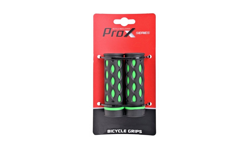 Stūres rokturi ProX GP-48A 95mm green-black - 2