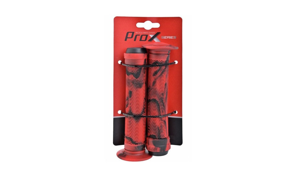 Stūres rokturi ProX GP-75H BMX 150mm red - 2