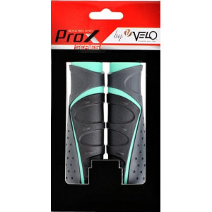 Stūres rokturi ProX VLG-719AD3 Comfort Gel 130mm mint-black-grey