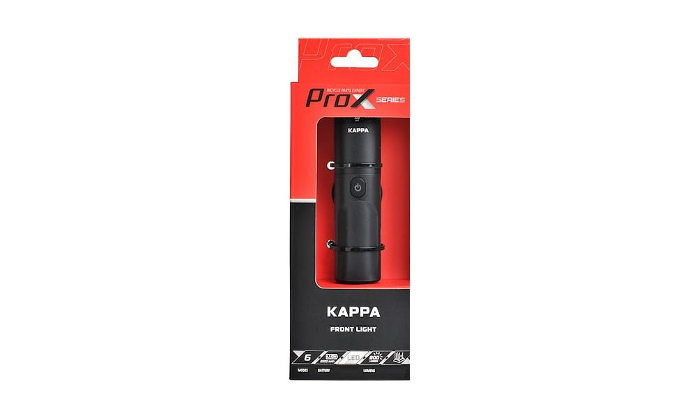 Priekšējais lukturis ProX Kappa 800Lm Memory GoPro USB - 4