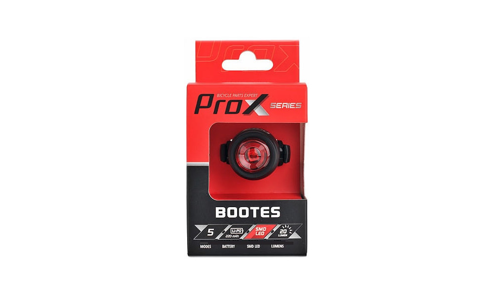 Aizmugurējais lukturis ProX Bootes CMD LED 20Lm Safe Memory USB - 3