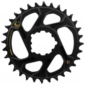 Priekšējā ķēdes riteņa SRAM MTB Eagle X-Sync2 Direct Mount alu 11-speed 6mm offset 32T gold