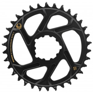 Priekšējā ķēdes riteņa SRAM MTB Eagle X-Sync2 Direct Mount alu 11-speed 3mm offset 34T gold