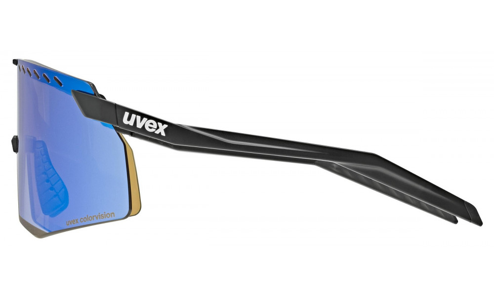 Brilles Uvex pace stage CV black matt / buzzy blue - 2