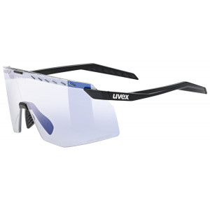 Brilles Uvex pace stage V black matt / mirror blue