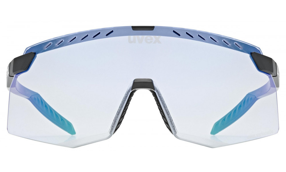 Brilles Uvex pace stage V black matt / mirror blue - 3