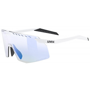 Brilles Uvex pace stage V white matt / mirror blue