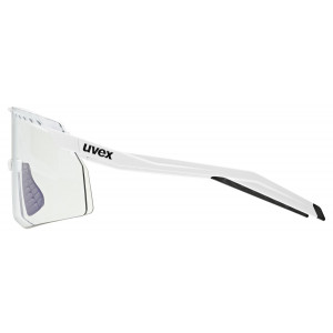 Brilles Uvex pace stage V white matt / mirror blue