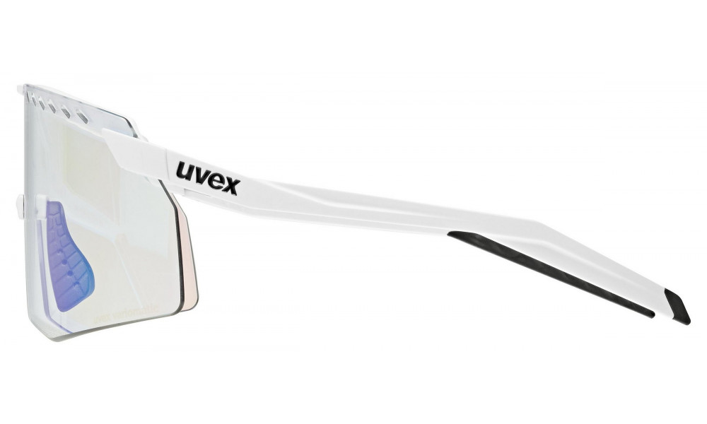 Brilles Uvex pace stage V white matt / mirror green - 2