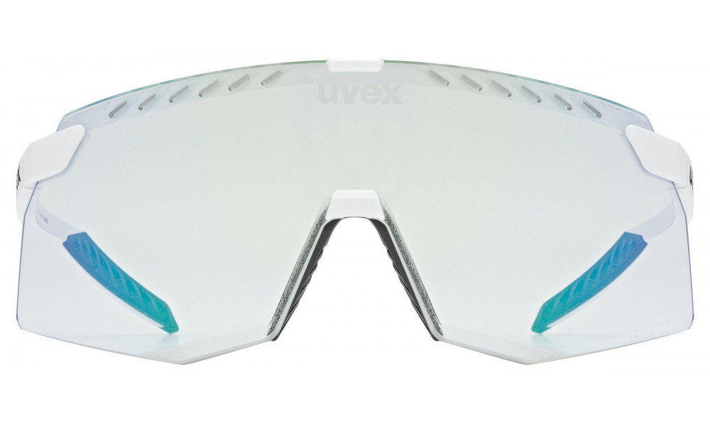 Brilles Uvex pace stage V white matt / mirror green - 3