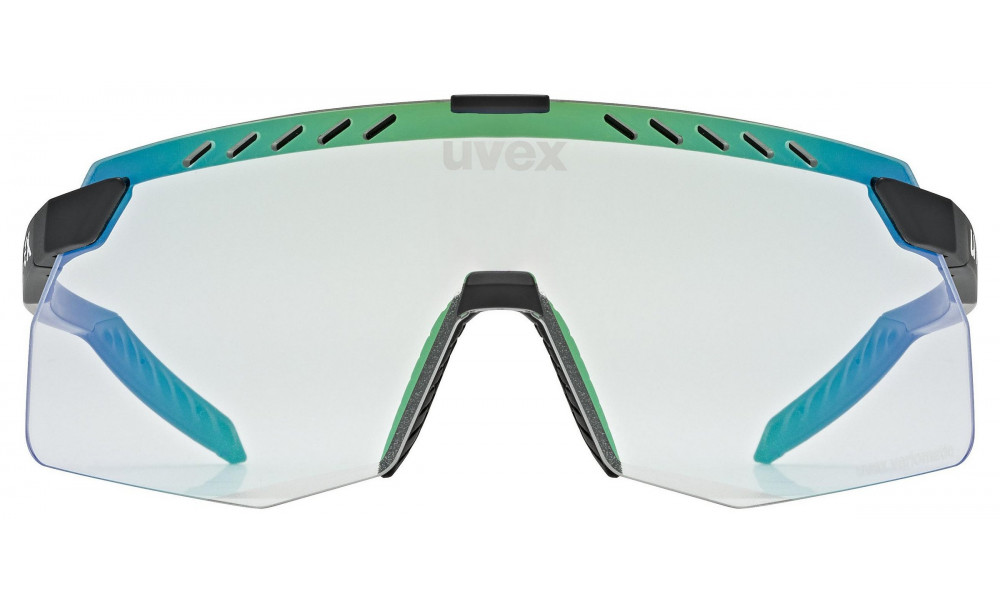 Brilles Uvex pace stage S V black matt / mirror green - 3