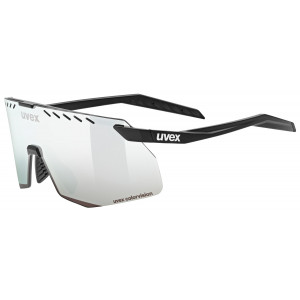 Brilles Uvex pace stage S CV black matt / serious silver