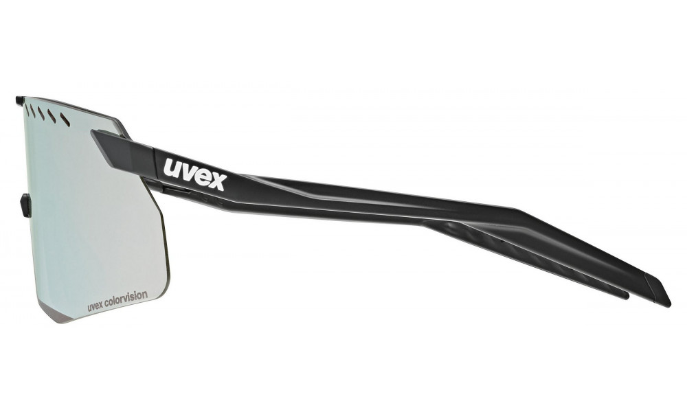 Brilles Uvex pace stage S CV black matt / serious silver - 2