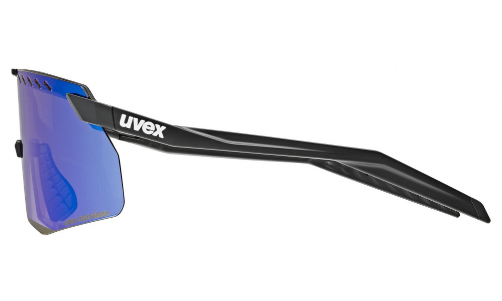 Brilles Uvex pace stage S CV black matt / buzzy blue - 2