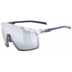Brilles Uvex mtn perform clear-met purple / mirror silver