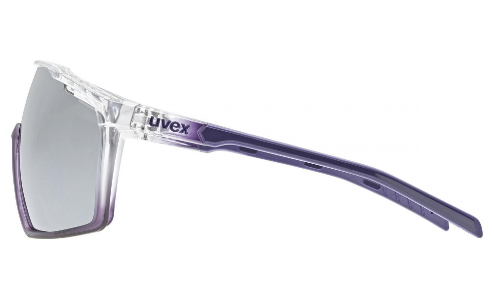 Brilles Uvex mtn perform clear-met purple / mirror silver - 2