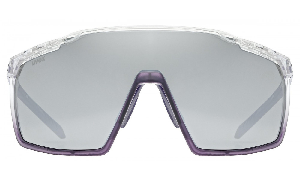 Brilles Uvex mtn perform clear-met purple / mirror silver - 3