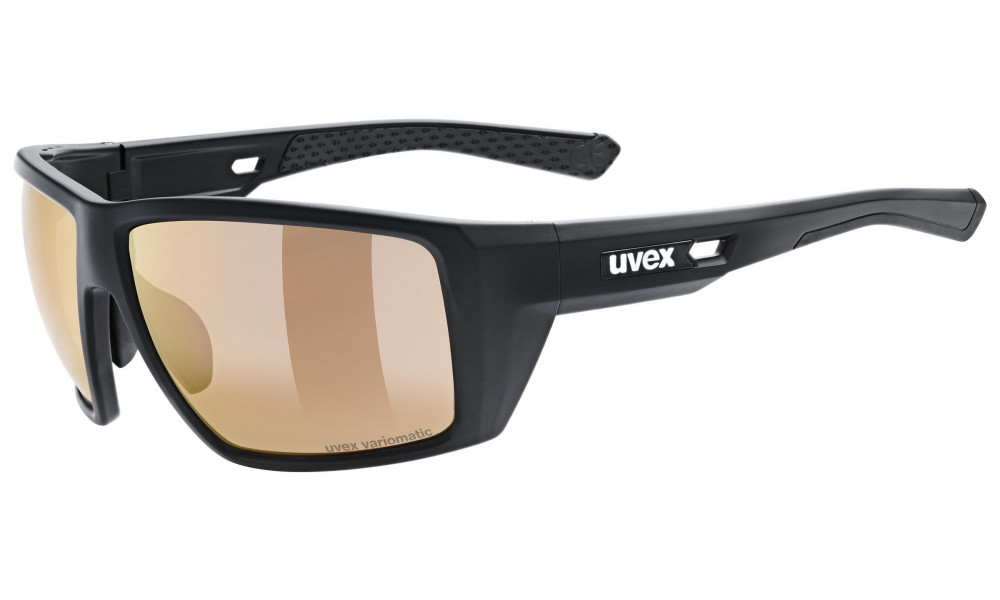 Brilles Uvex mtn venture CV V black matt / litemirror red - 1