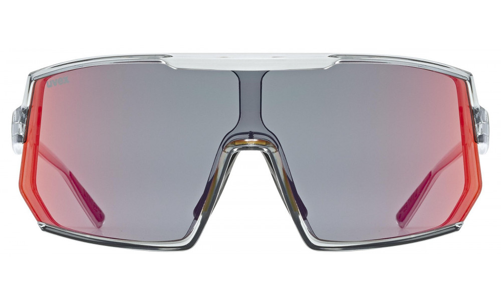 Brilles Uvex sportstyle 235 smoke transparent / mirror red - 3