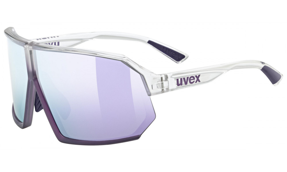 Brilles Uvex sportstyle 237 clear-met purple / mirror lavender - 1