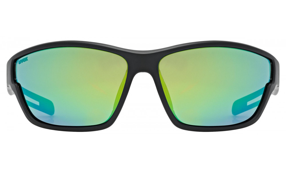 Brilles Uvex sportstyle 806 black matt / mirror green - 3