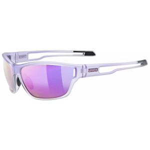 Brilles Uvex sportstyle 806 purple fade / mirror purple