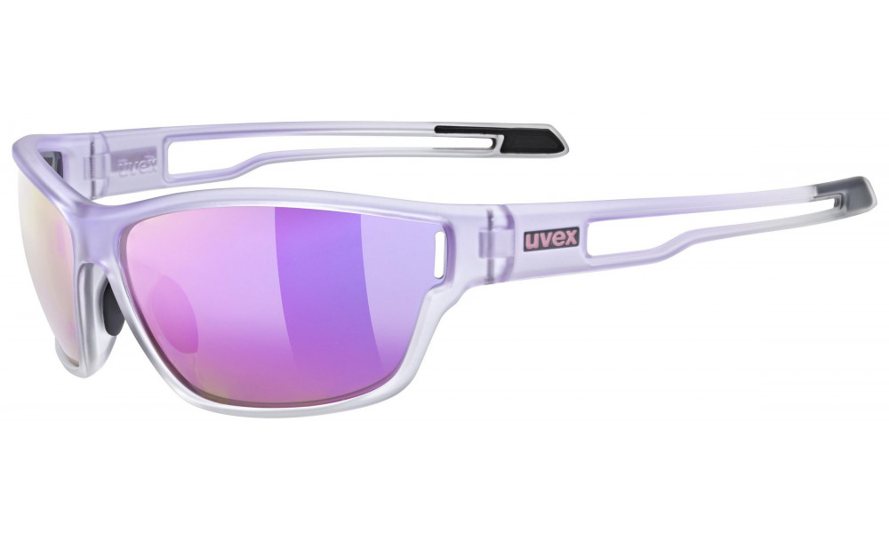 Brilles Uvex sportstyle 806 purple fade / mirror purple - 1