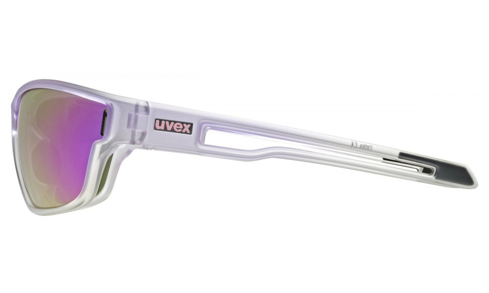 Brilles Uvex sportstyle 806 purple fade / mirror purple - 2