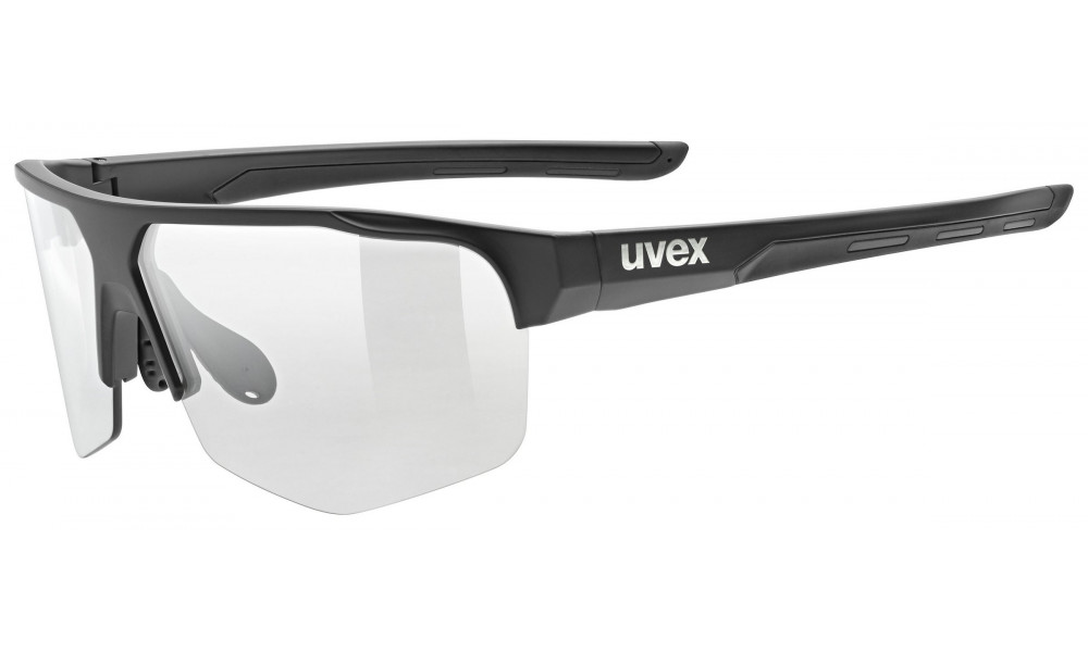 Brilles Uvex axos set black matt / mirror silver - 5