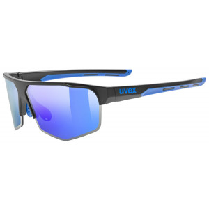 Brilles Uvex axos set black mat / mirror blue