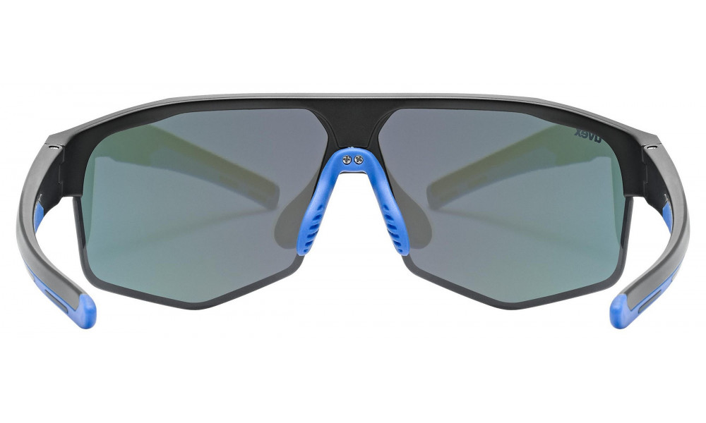 Brilles Uvex axos set black mat / mirror blue - 3