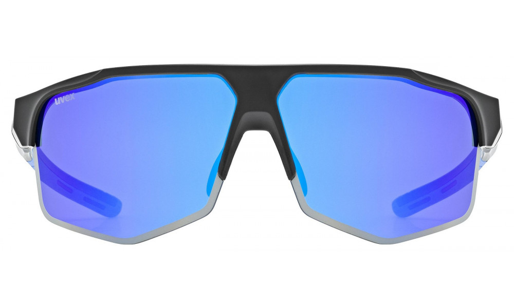 Brilles Uvex axos set black mat / mirror blue - 4