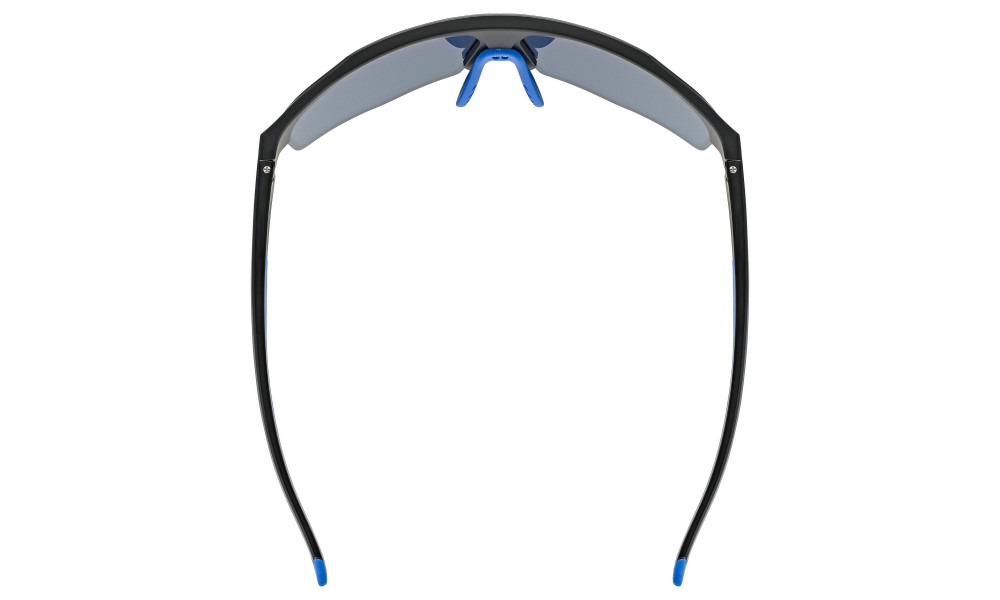 Brilles Uvex axos set black mat / mirror blue - 6