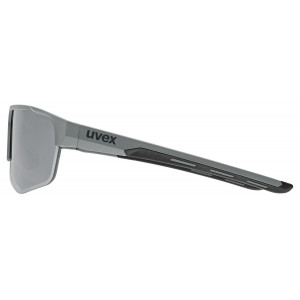 Brilles Uvex axos set grey matt / mirror silver